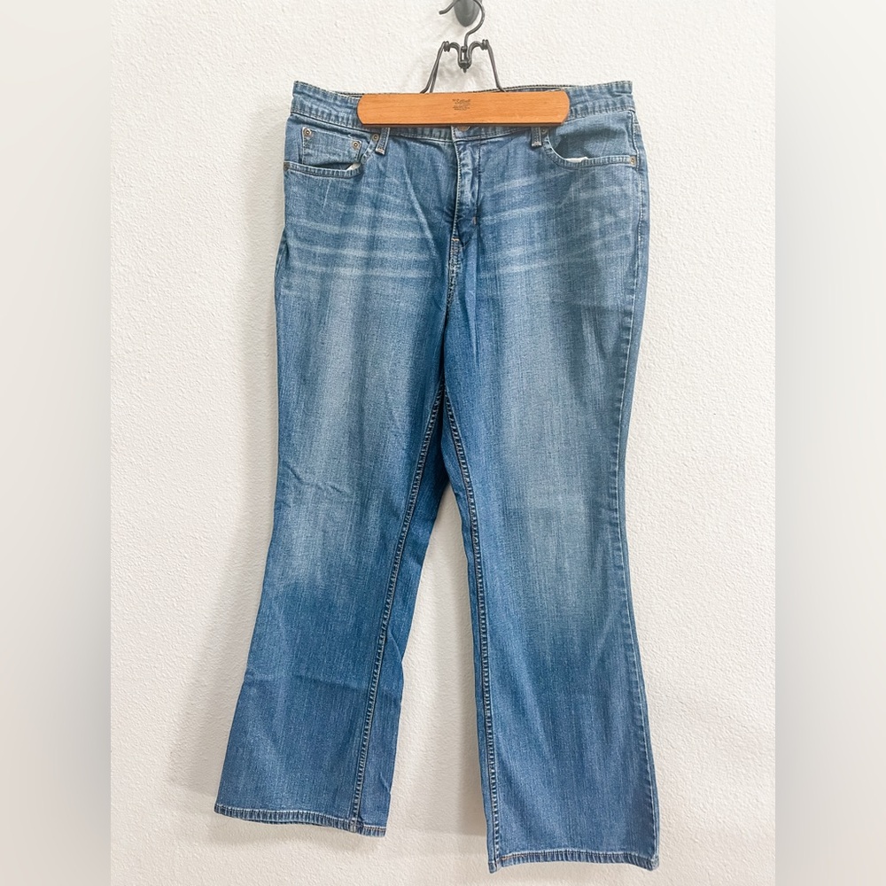 Levi's Signature Misses 14 Short Denim At Waist Bootcut Juniors Stretch